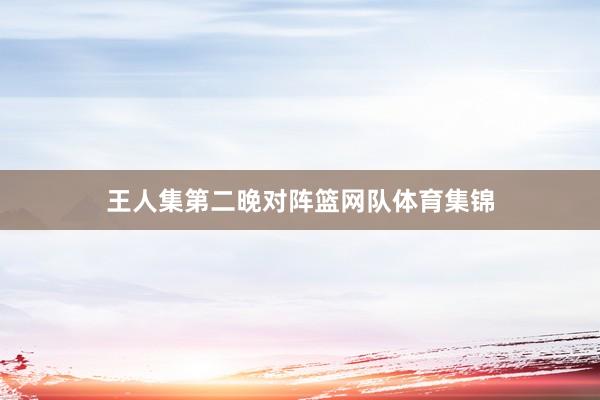 王人集第二晚对阵篮网队体育集锦