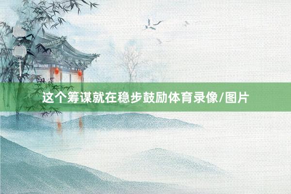 这个筹谋就在稳步鼓励体育录像/图片