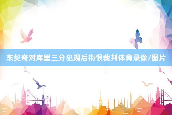 东契奇对库里三分犯规后衔恨裁判体育录像/图片