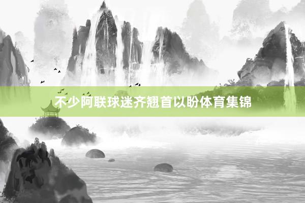 不少阿联球迷齐翘首以盼体育集锦
