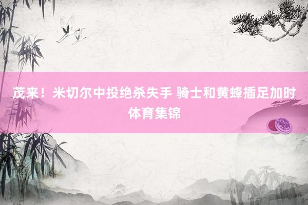 茂来！米切尔中投绝杀失手 骑士和黄蜂插足加时体育集锦