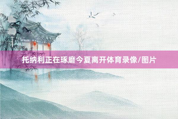 托纳利正在琢磨今夏离开体育录像/图片