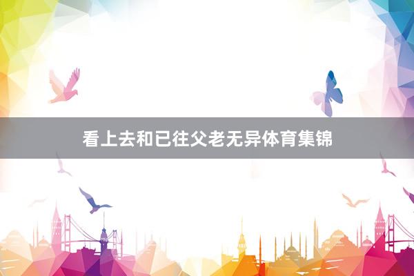 看上去和已往父老无异体育集锦