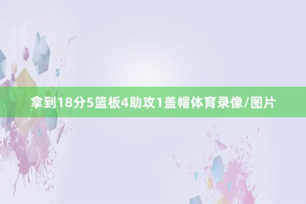 拿到18分5篮板4助攻1盖帽体育录像/图片