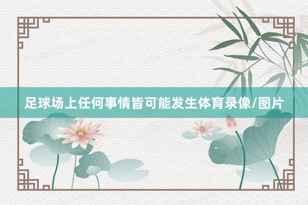 足球场上任何事情皆可能发生体育录像/图片