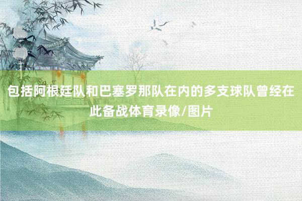 包括阿根廷队和巴塞罗那队在内的多支球队曾经在此备战体育录像/图片